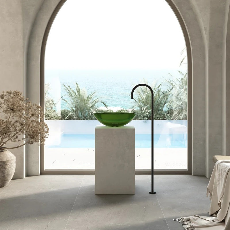 Cassa Design Wow Oval Translucency Resin Stone Basin