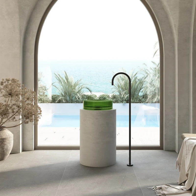 Cassa Design Wow Translucency Round Above Counter Basin