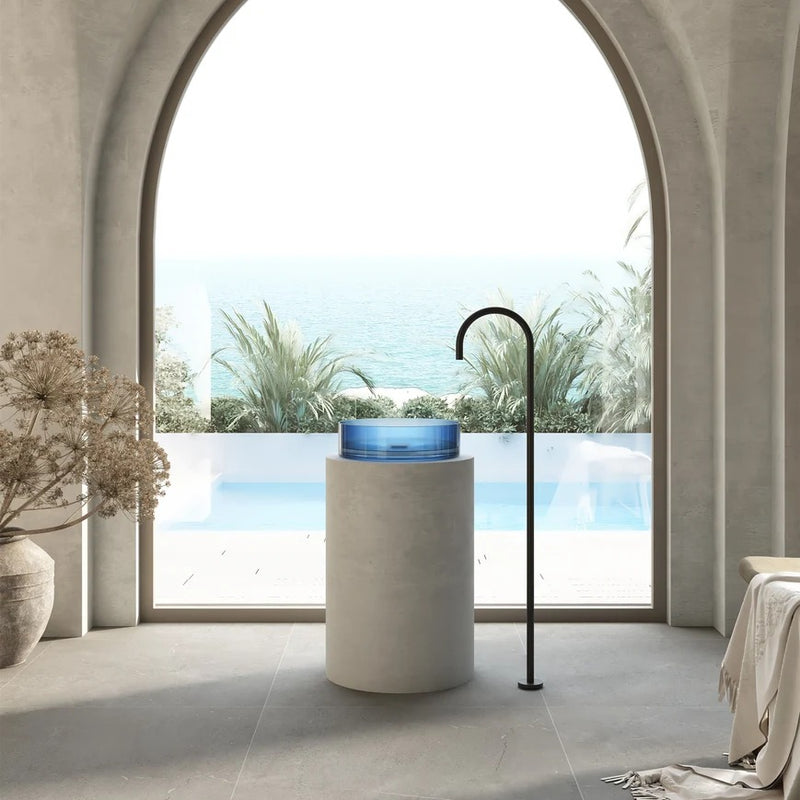 Cassa Design Wow Translucency Round Above Counter Basin