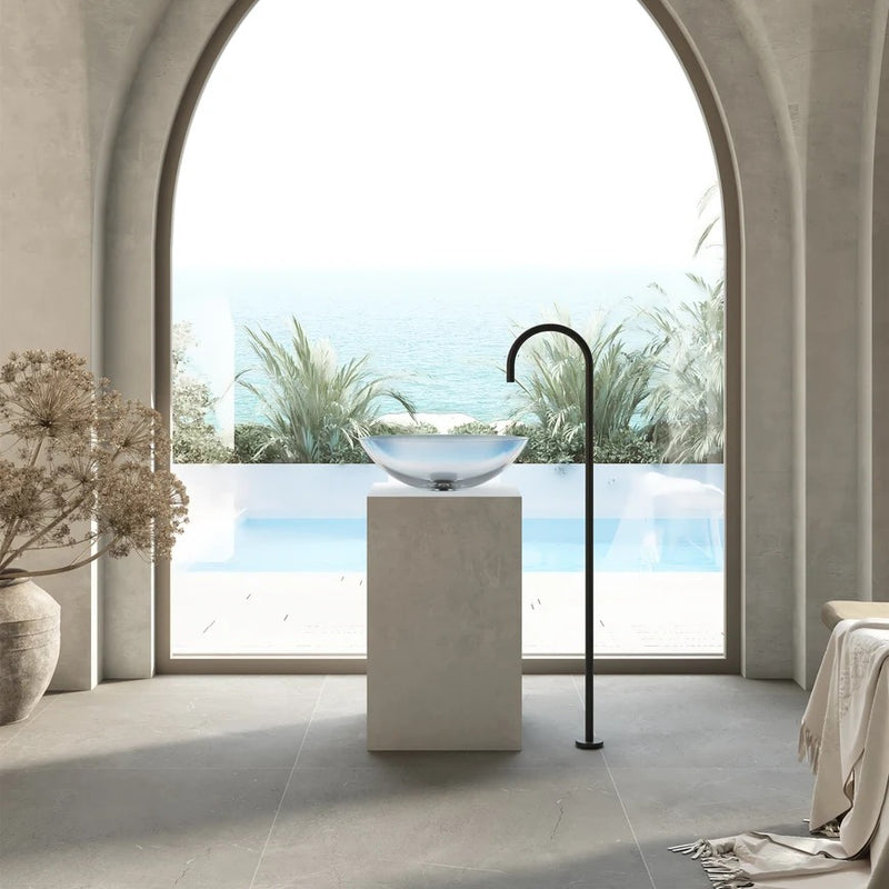 Cassa Design Wow Oval Translucency Resin Stone Basin
