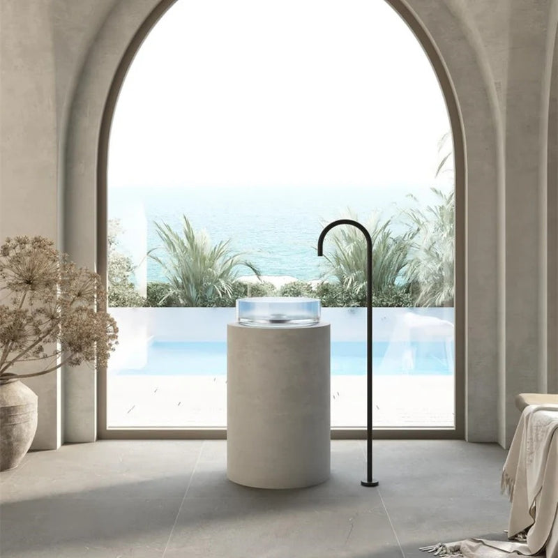 Cassa Design Wow Translucency Round Above Counter Basin