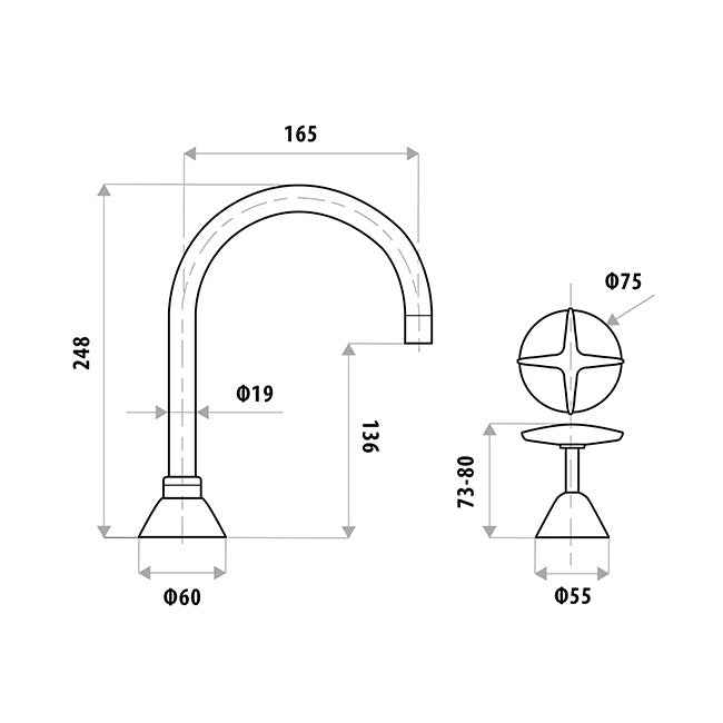 Linkware Kirra Hob Sink Set