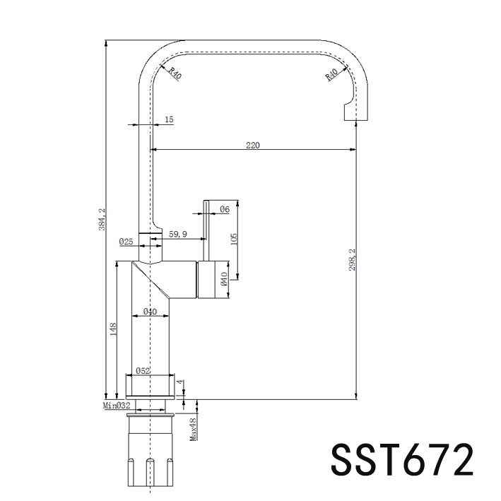 Linkware Elle316 Sink Mixer