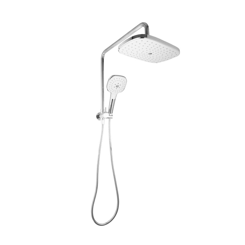 Square Twin Shower Self Cleaning Head