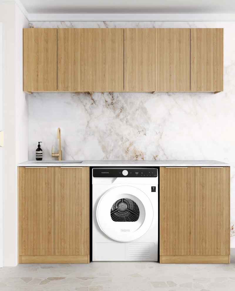 Otti Laundry Kit 1960 Havana Fluted With Benchtop