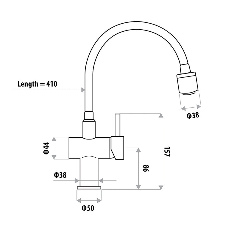 Linkware dan ELLE Basin Mixer C/P