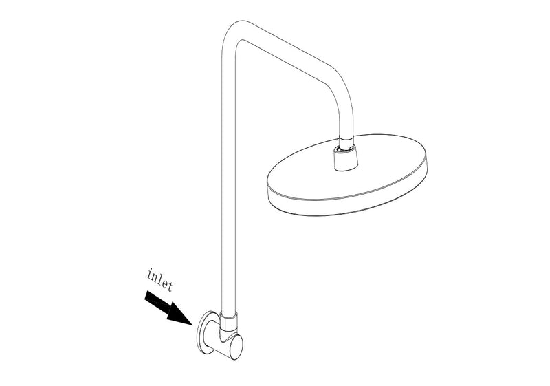 Linkware Gabe O/Head Shower