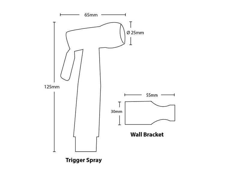 Trigger Spray With Anti Burst Hose Dual Check Valve
