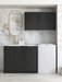 Otti Laundry Kit 1715 Byron/Bondi Oak with Stoen Top