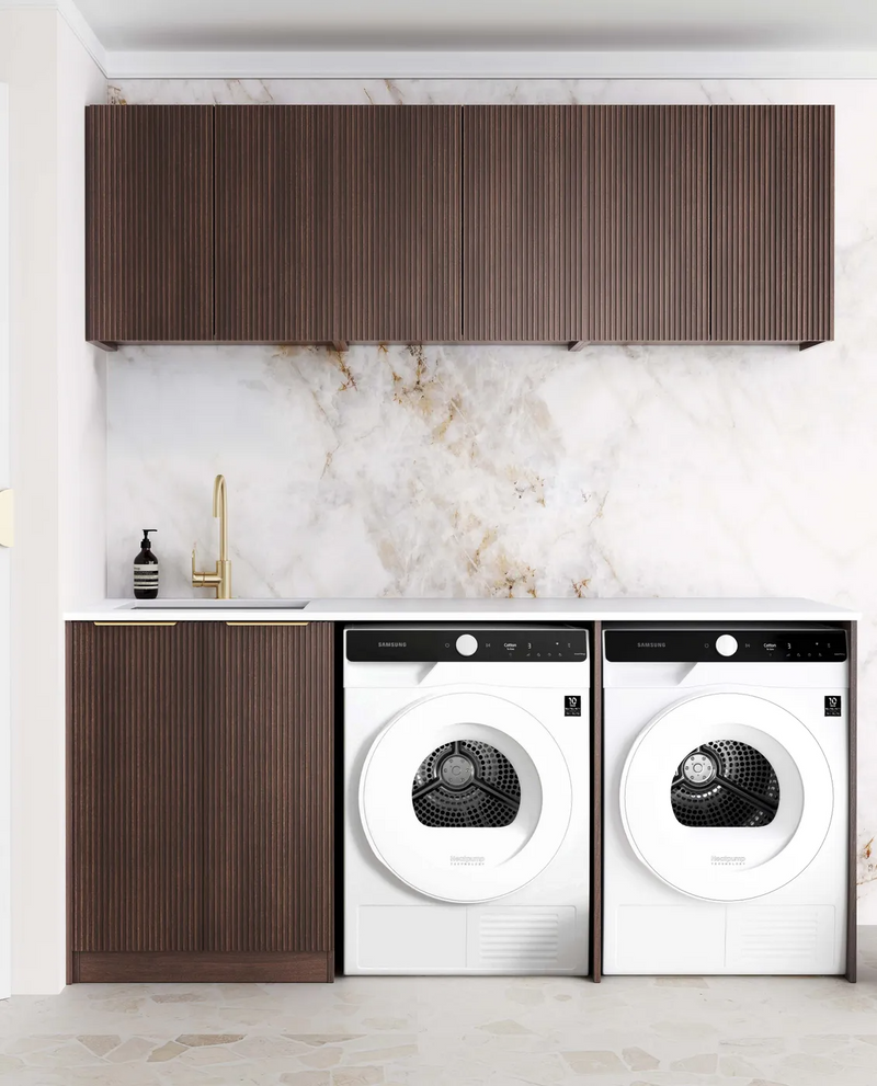 Otti Laundry Kit 1960 Havana Fluted With Benchtop