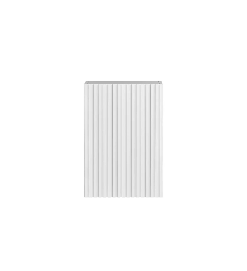 Otti Noosa Laundry Fluted White Wall Cabinet