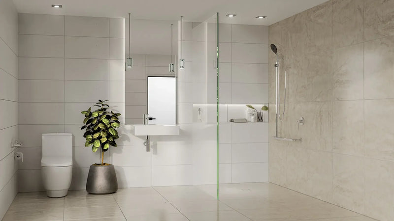 QUADO SHELF BASIN LH 605X420MM