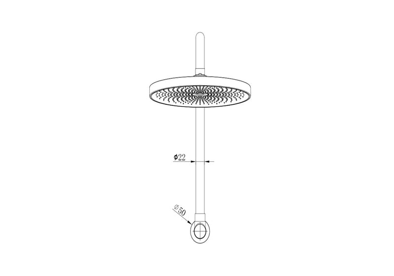 Linkware Gabe O/Head Shower