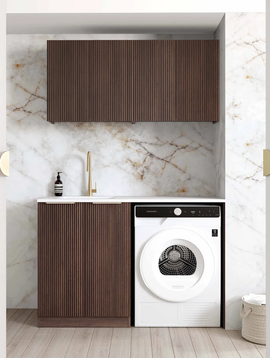Otti Laundry Kit 1305 Havana Fluted with Stone Top