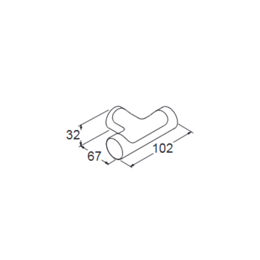 Kohler July/Viteo Double Robe Hook