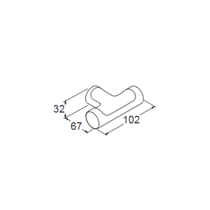 Kohler July/Viteo Double Robe Hook