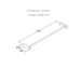 Kohler July/Viteo 24″ Towel Bar