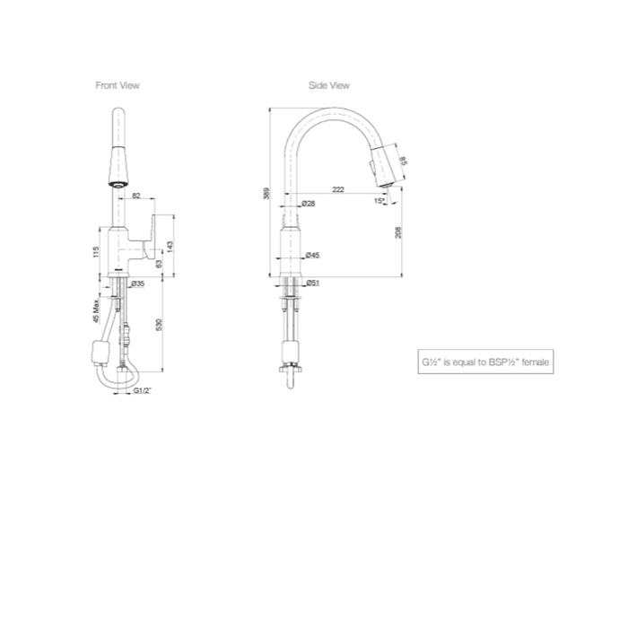 Kohler Taut POS Kitchen Mixer