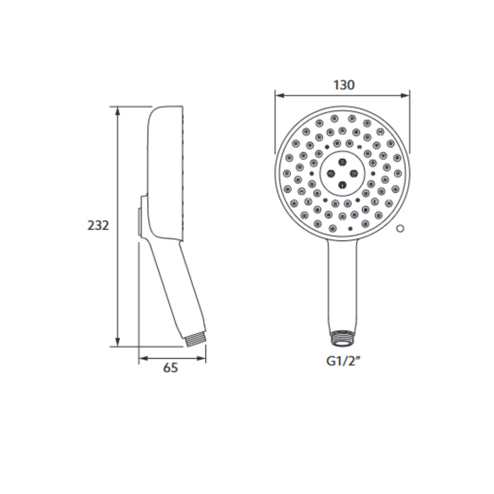 Kohler Statement™ Handshower – Round