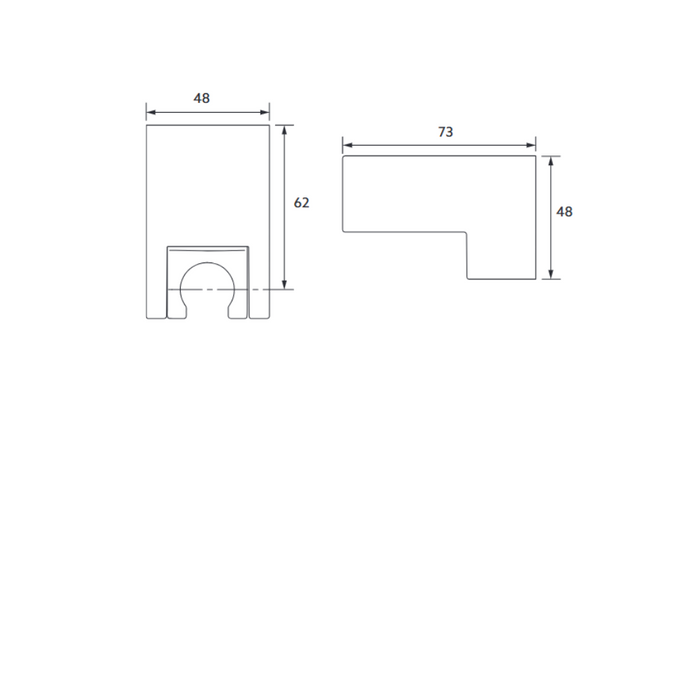 Kohler Statement™ Wall Mount Handshower Holder