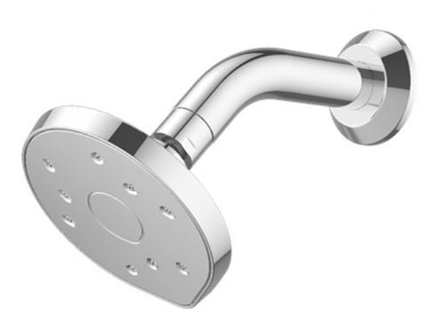 Methven Kiri MK2 Low Flow Wall Shower on Modern Arm