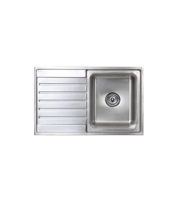 SEIMA Kubic 100 - with Drainer Stainless Steel Sink