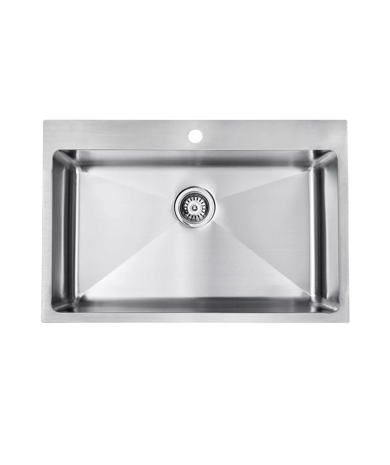 SEIMA Kubic Deep 750 Stainless Steel Sink, 70 Litre, 240MM Deep