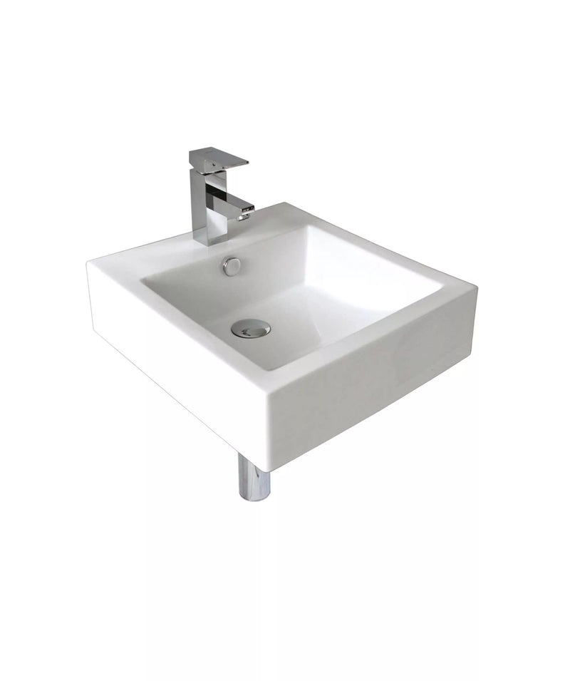 SEIMA Kyra 010 Basin Above White Above Counter Basin, Square