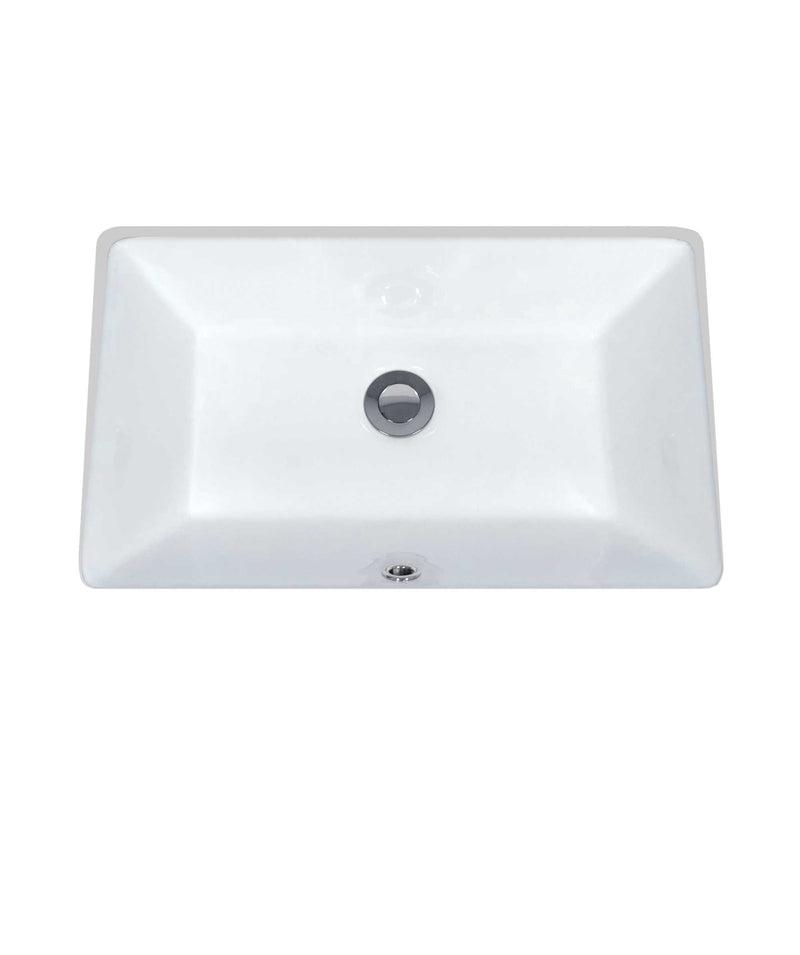 SEIMA Kyra 216 Ceramic Under Counter Basin, Rectangular