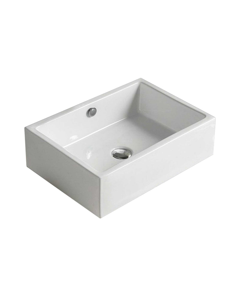 SEIMA Kyra 510 Ceramic Above Counter Basin, Rectangular