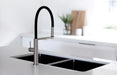 Phoenix Blix Flexible Hose Sink Mixer Round