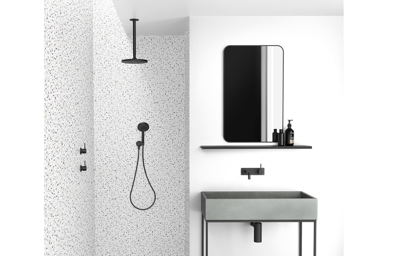 Phoenix Vivid Slimline Up Basin / Bath Wall Mixer Set