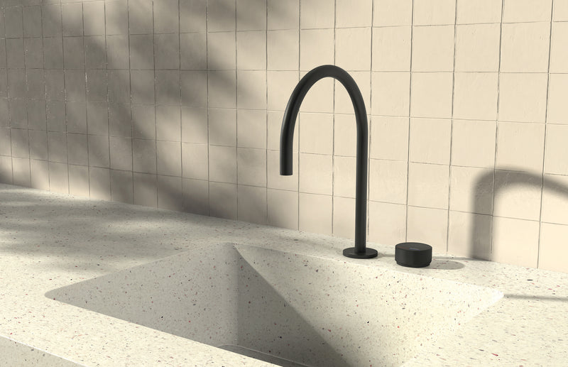 Phoenix Axia Hob Sink Mixer Set 220mm Gooseneck