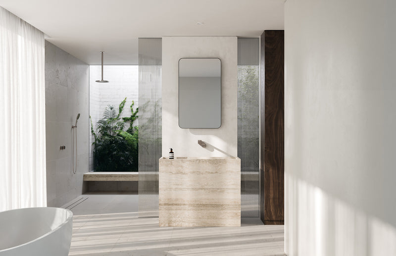 Phoenix Axia Wall Basin / Bath Mixer Set 200mm