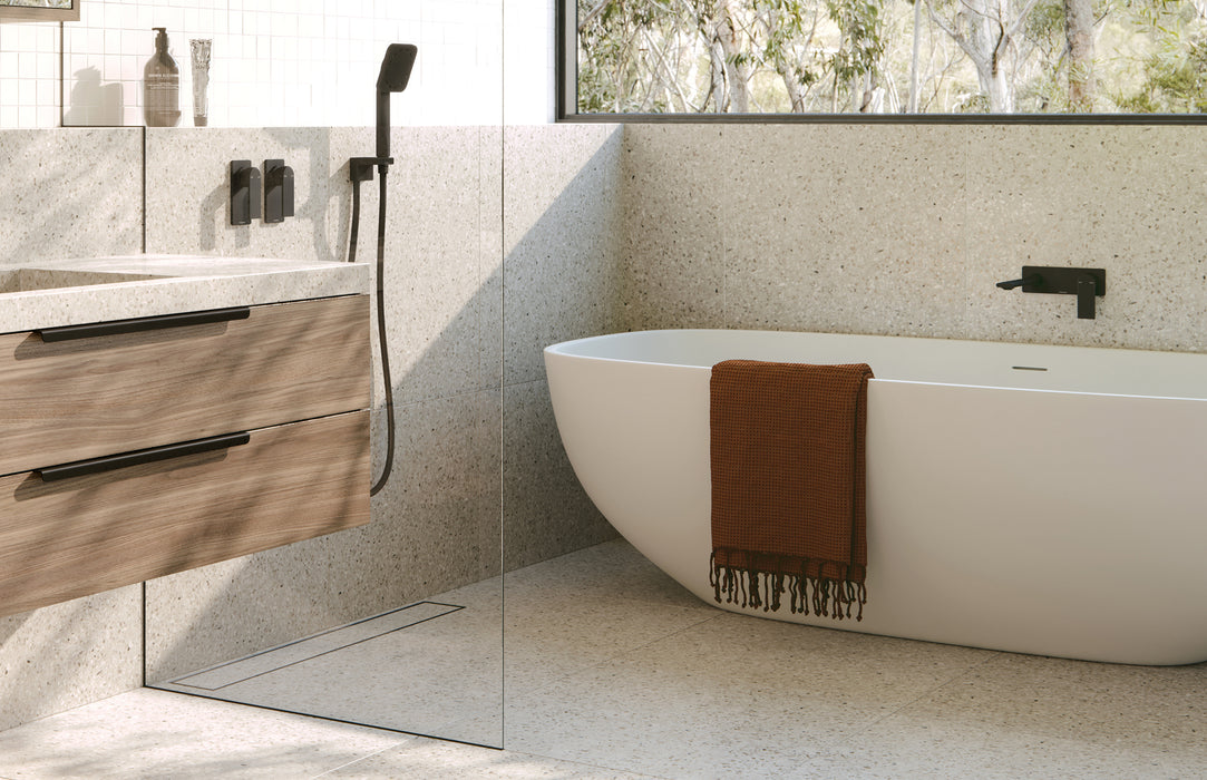 Phoenix Teel SwitchMix Wall Basin / Bath Mixer Set 200mm Fit-Off Kit