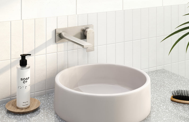 Phoenix Teel SwitchMix Wall Basin / Bath Mixer Set 200mm Fit-Off Kit