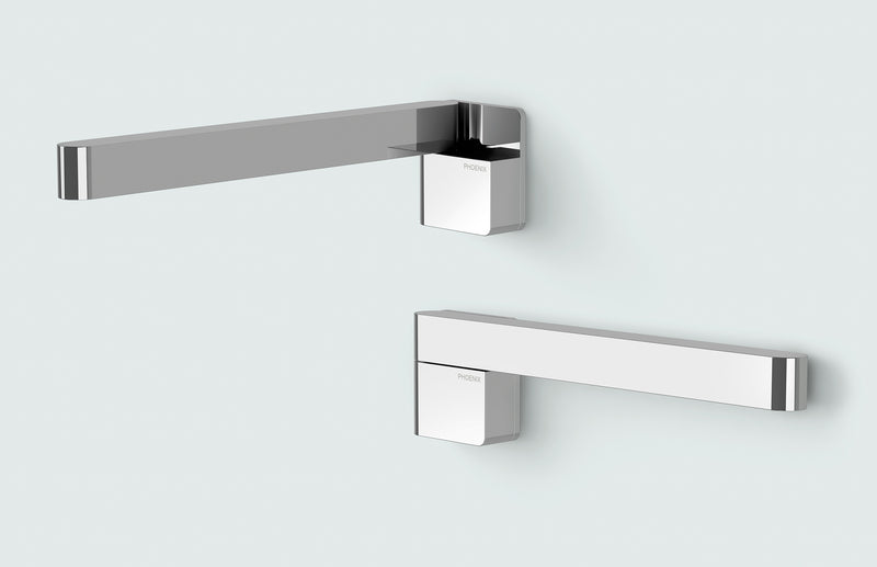 Phoenix Designer Swivel Bath Outlet 230mm Square