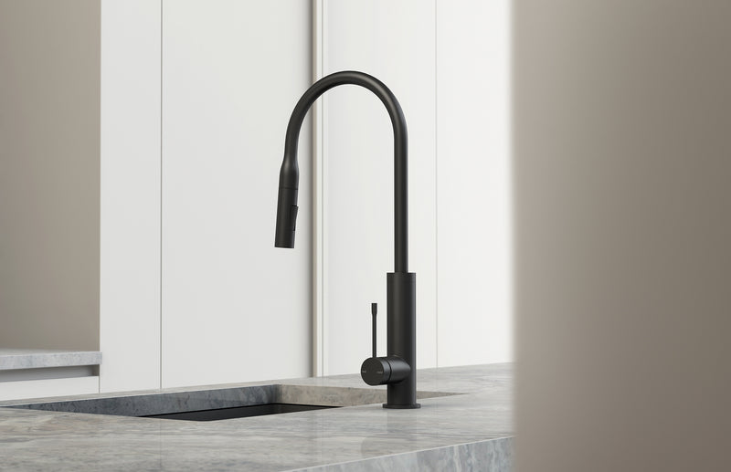 Phoenix Deja Pull Out Sink Mixer 220mm