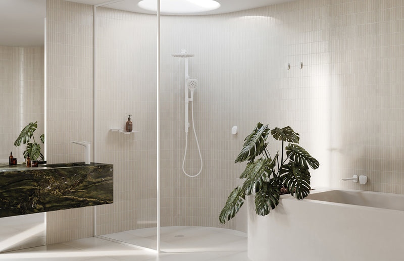 Phoenix Nuage Wall Basin / Bath Mixer Set 200mm