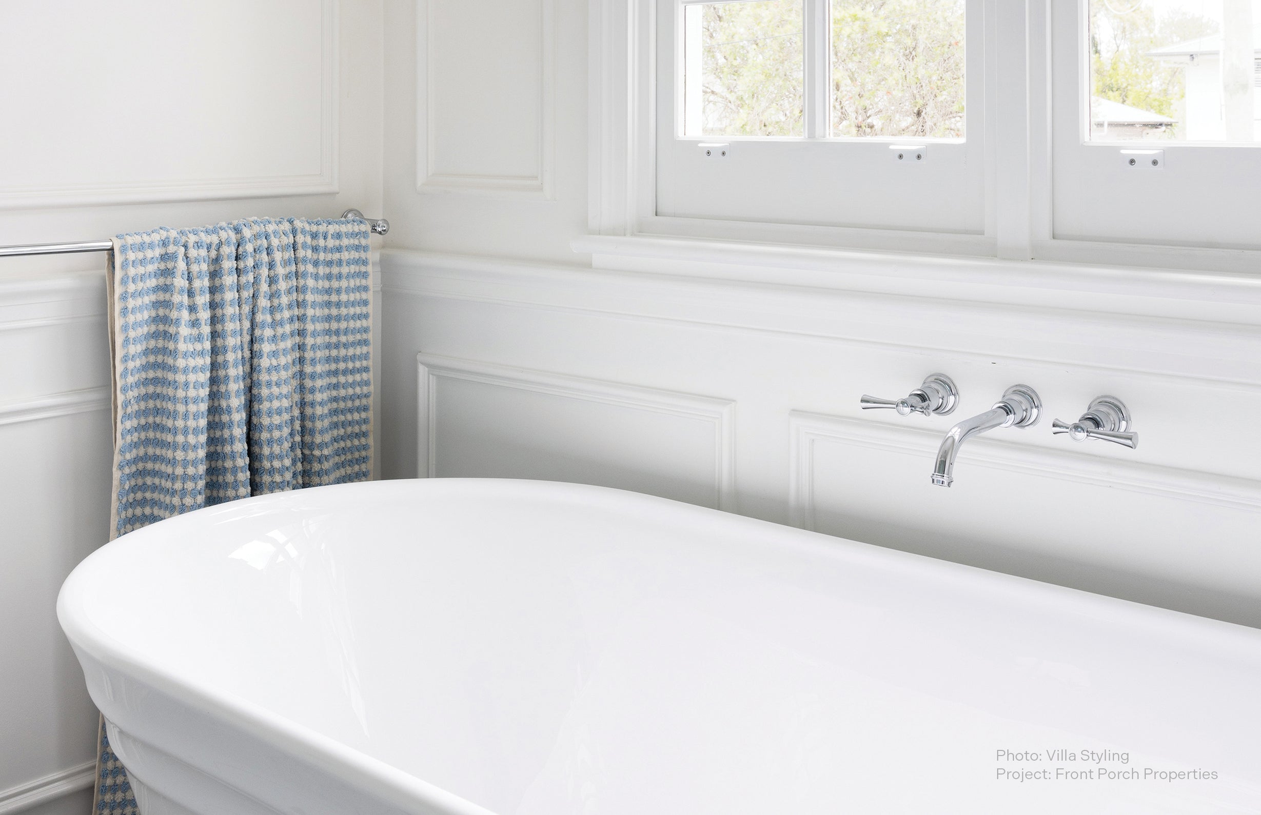 Cromford Wall Basin / Bath Tap Set — Clifton Bathrooms and Kitchens