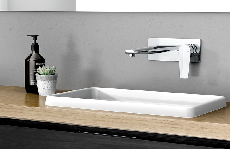 Phoenix Arlo Wall Basin / Bath Mixer Set 200mm Trim Kit Only