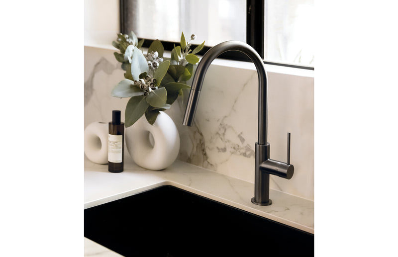 Phoenix Vivid Slimline Pull Out Sink Mixer 200mm