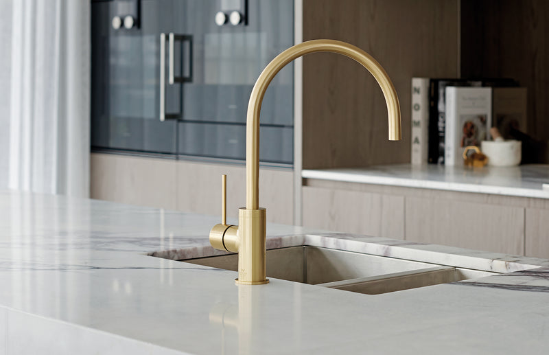 Phoenix Vivid Slimline Sink Mixer 220mm Gooseneck