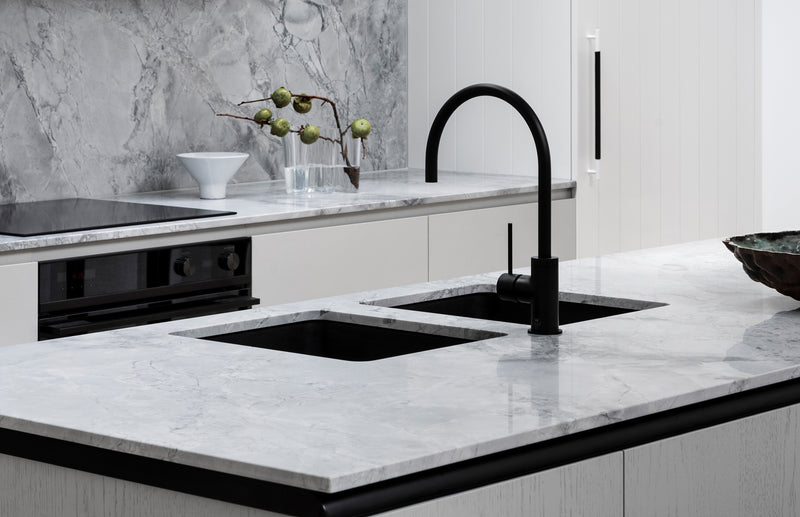 Phoenix Vivid Slimline Sink Mixer 220mm Gooseneck