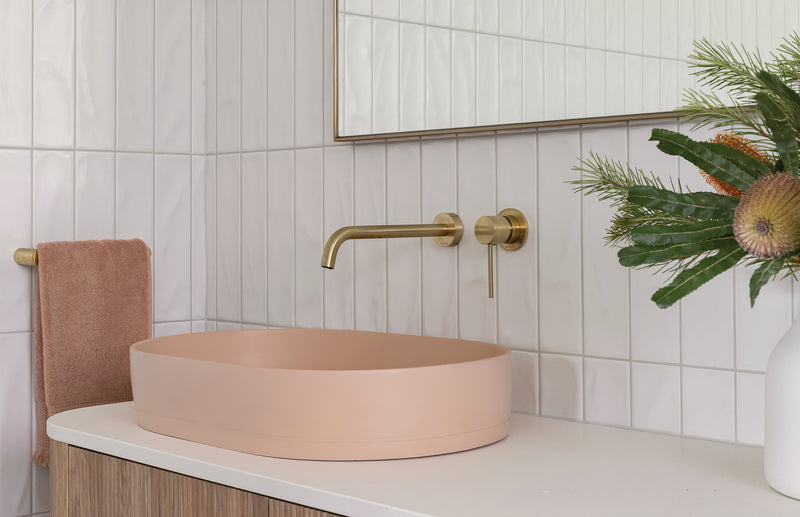 Phoenix Vivid Slimline Basin Outlet 230mm Curved