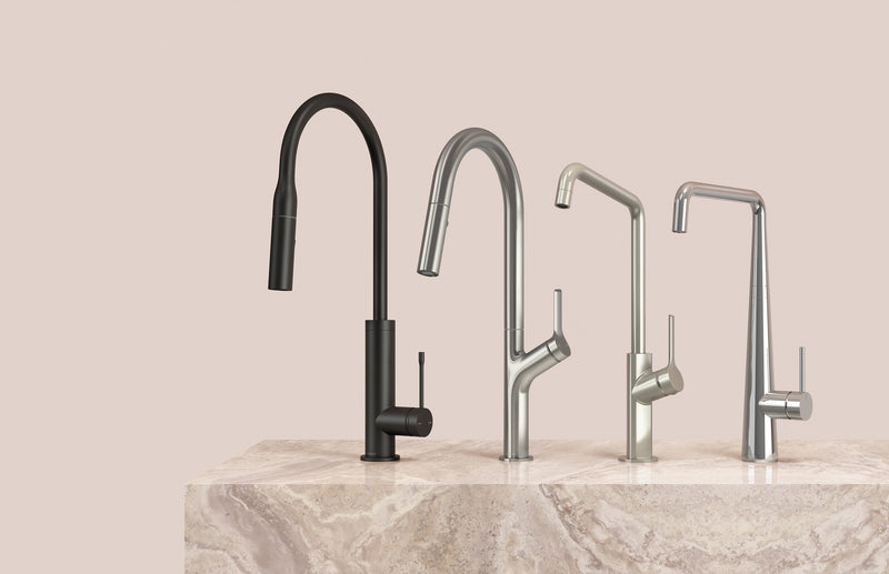 Phoenix Deja Pull Out Sink Mixer 220mm