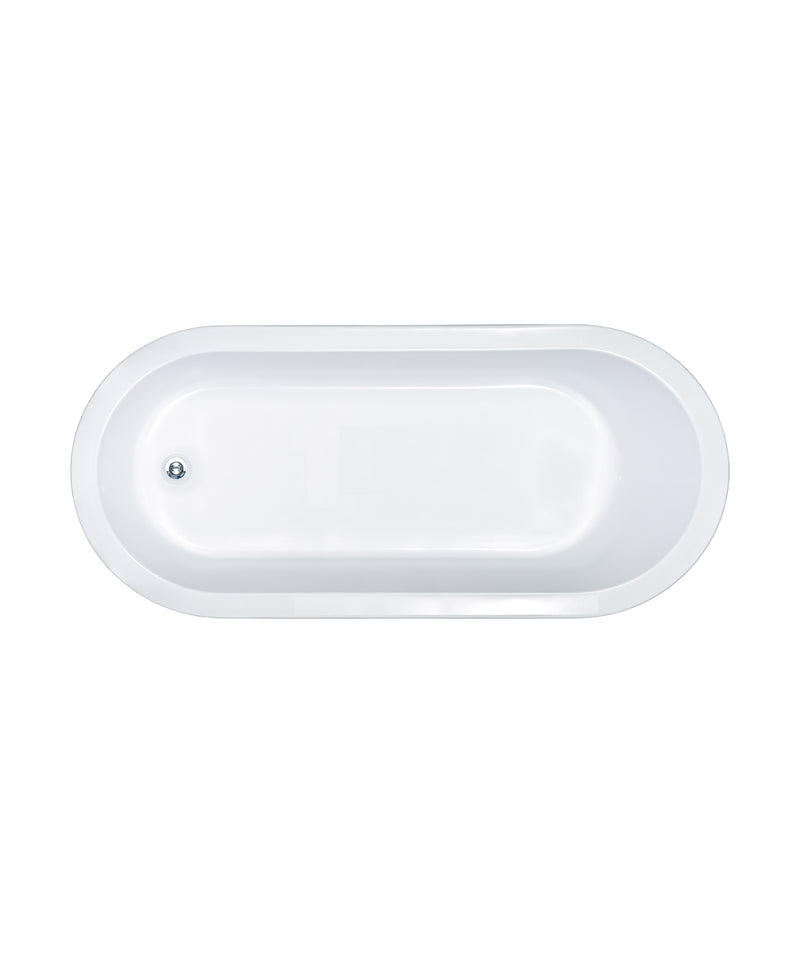 SEIMA Limni 135 - 1700 Long Island Bath, Optional Overflow