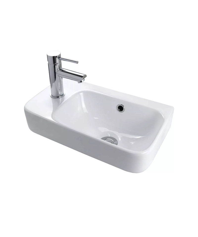 SEIMA Limni 260 Ceramic Wall Basin