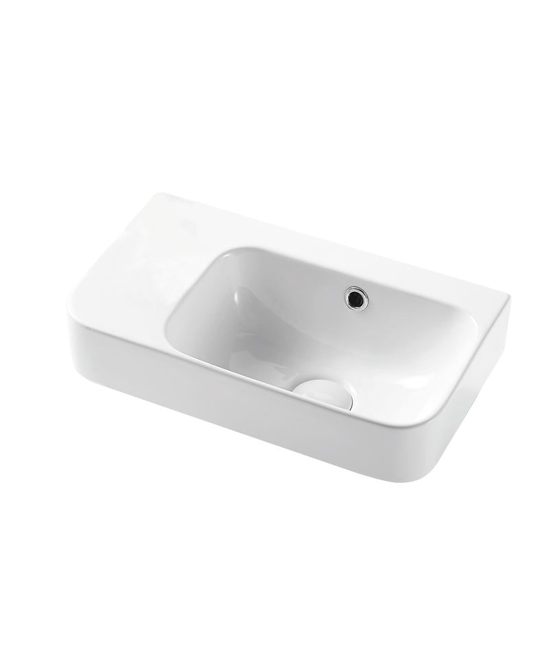 SEIMA Limni 260 Ceramic Wall Basin