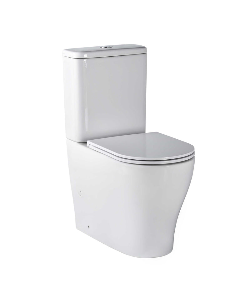 SEIMA Limni Wall Faced - Choice of Seats Clean Flush, Nanoglaze, Easy Care Height